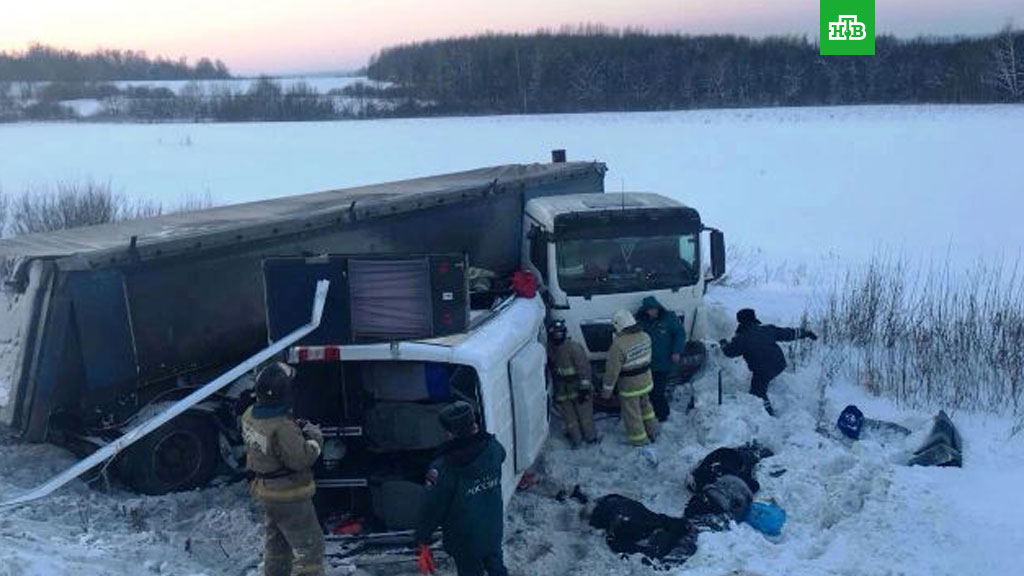 В Башкирии 9 человек погибли в страшном ДТП