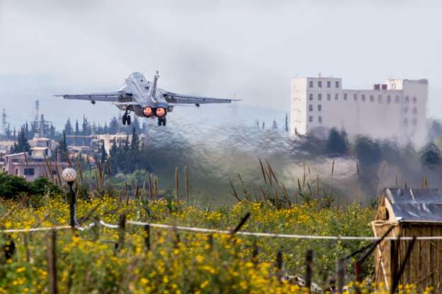 Два пилота погибли в рухнувшем Су-30SM в Сирии