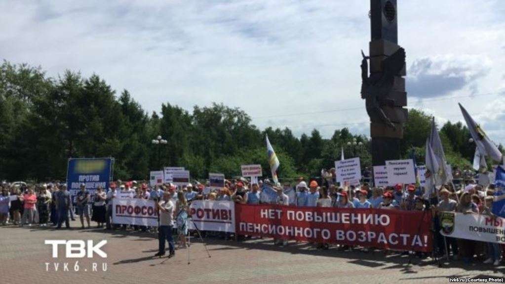 Сибирь просыпается с намерением отправить на пенсию правительство