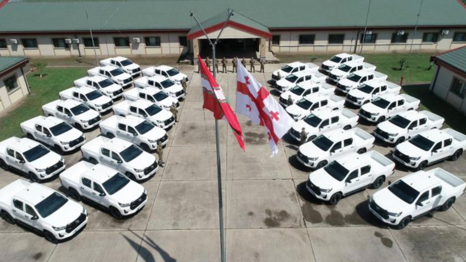 Автопарк грузинских пограничников пополнился на 30 вездеходов