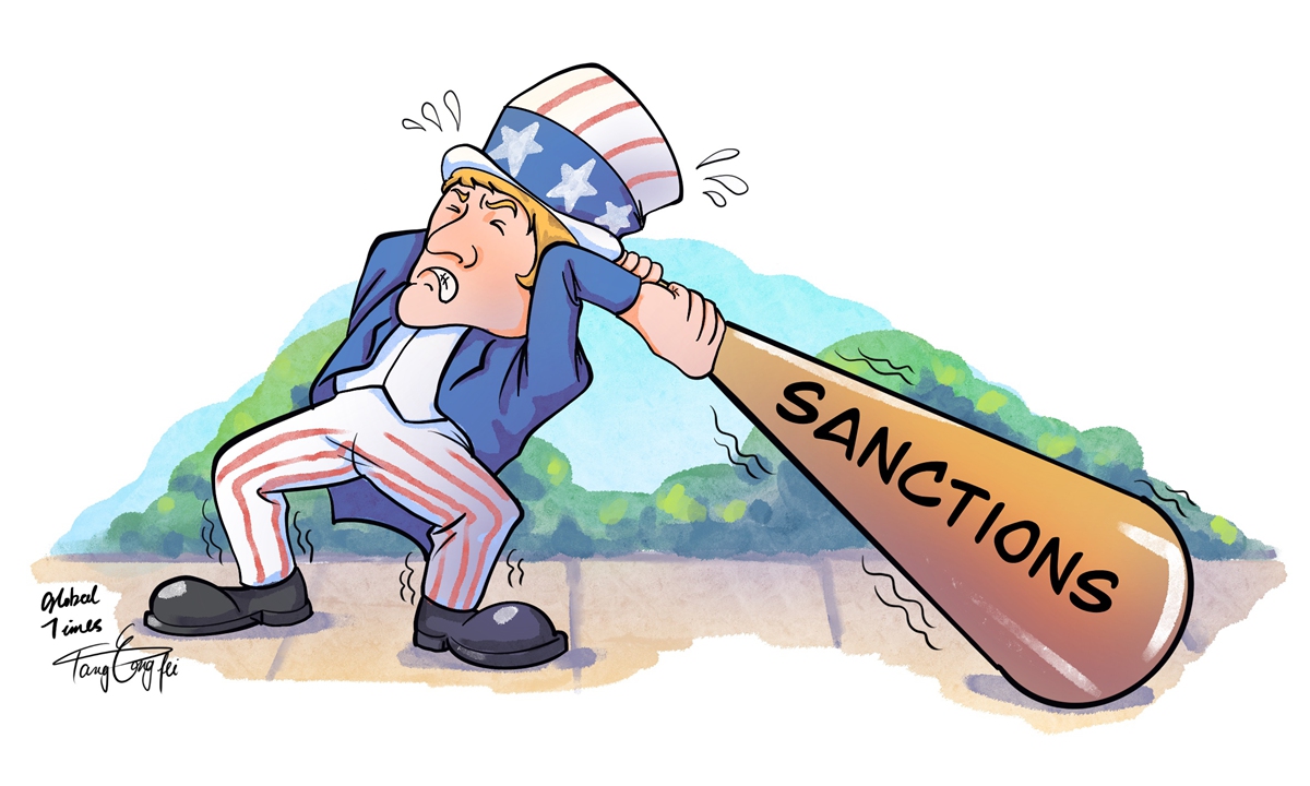 Санкционная дубина США крушит экономику РФ и Беларуси