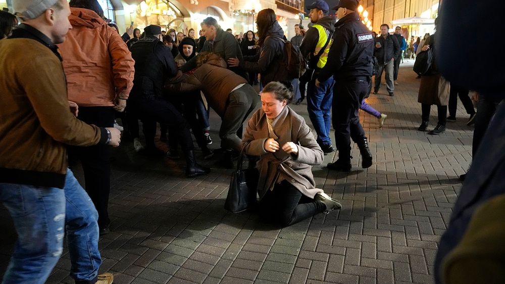 У российского протеста — женское лицо