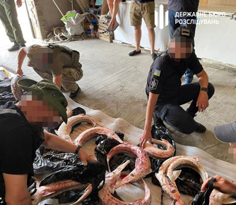 Украинские браконьеры демонстрируют боевой настрой