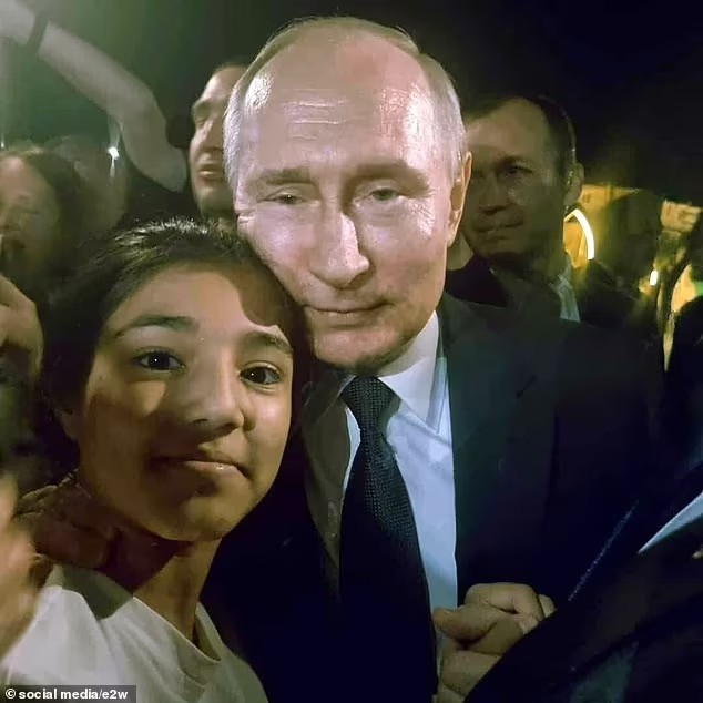 В Дагестане Владимир Путин неожиданно превратился в лицо кавказской национальности