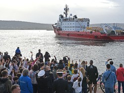 Греческая полярная экспедиция завершилась на болгарском курорте Ахелой