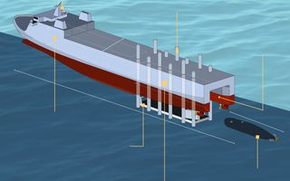 Китай строит плавбазу для подводных дронов
