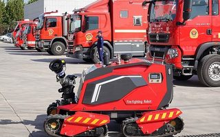Робот огнеборец востребован морской индустрией