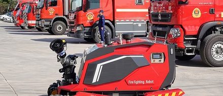 Робот огнеборец востребован морской индустрией
